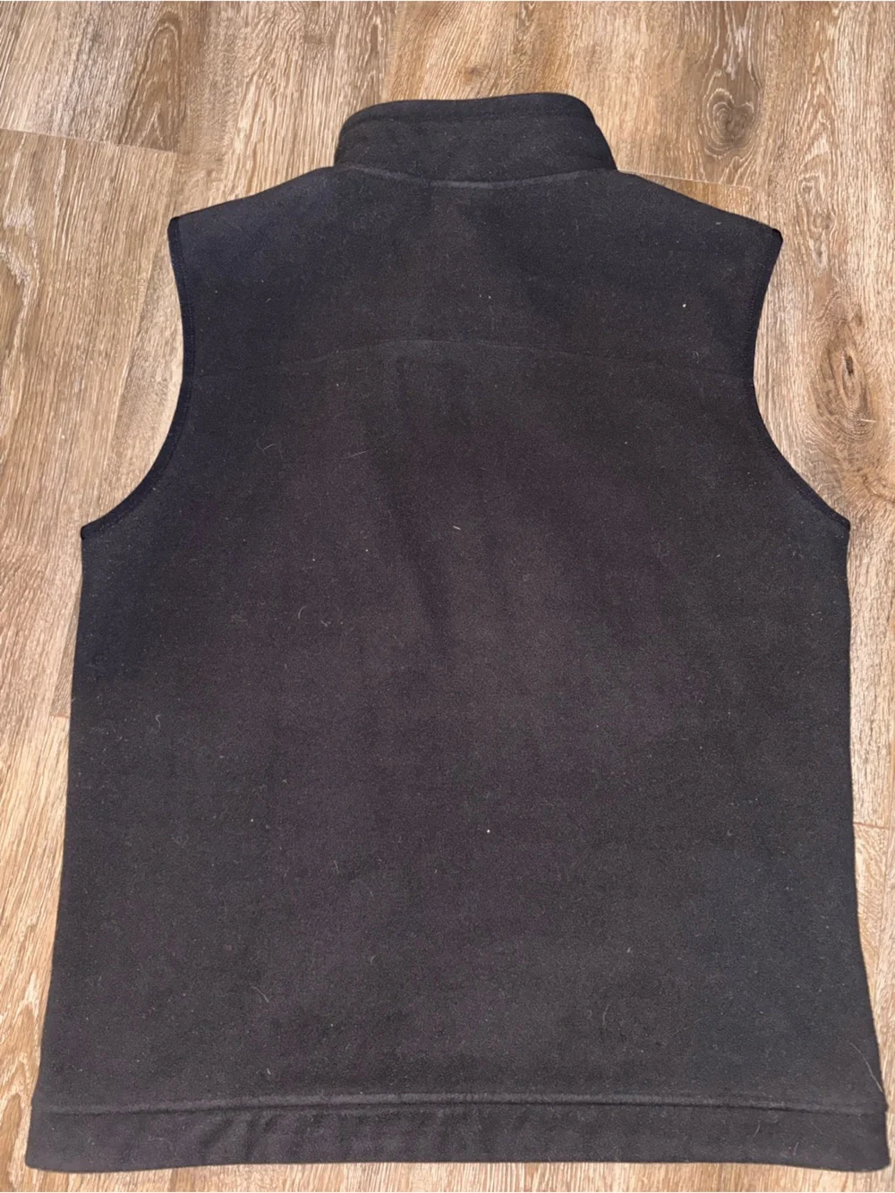 The North Face Denali Two Toned Fleece Black Grey Vest Mens Large